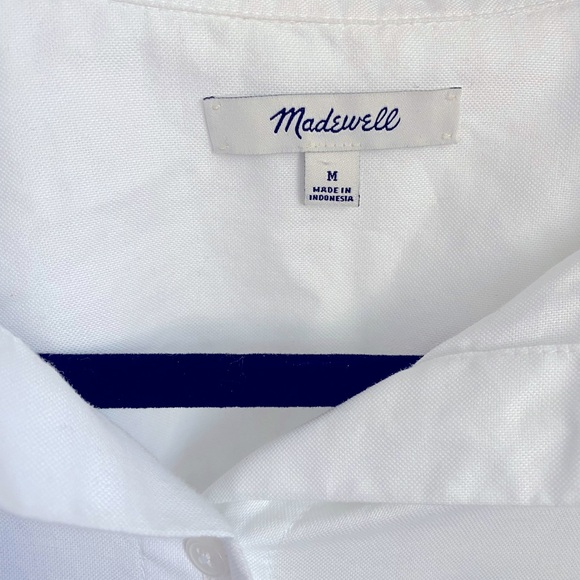 Madewell Tie front button down - Picture 6 of 7